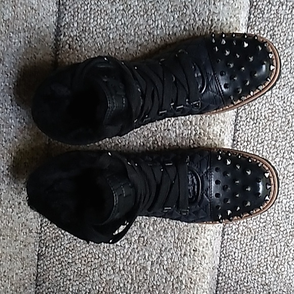 Sam Edelman Women's Studded Combat Fashion Boots - Sz 8 NWOB - Picture 4 of 13